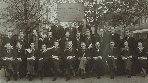 1933 Electrical Engineering Graduation
