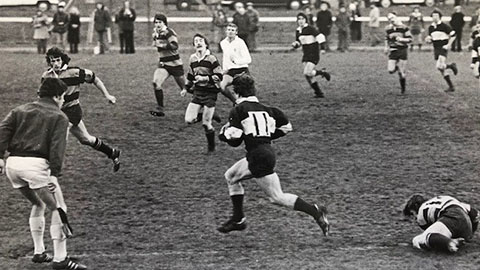 1970s Rugby Game