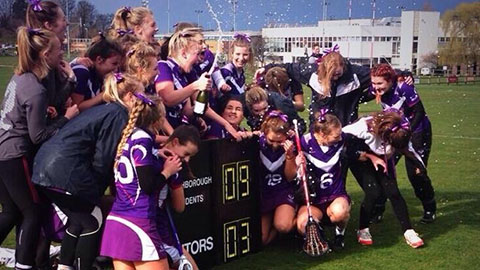 2014 Winning BUCS Lacrosse Gold