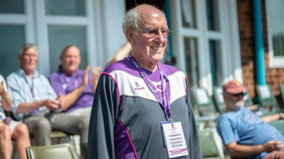 George Gandy wearing a Loughborough Sport top