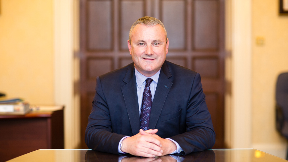 An image of Steve Reid smiling at the camera