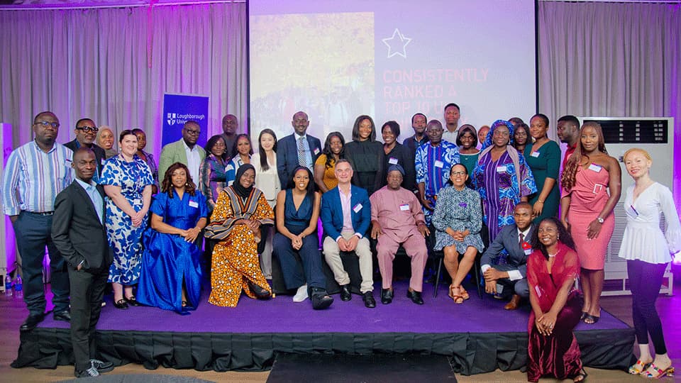 Loughborough University alumni and staff at an alumni offer-holder event on Tuesday 17 June at the Radisson Blu Anchorage Hotel in Lagos