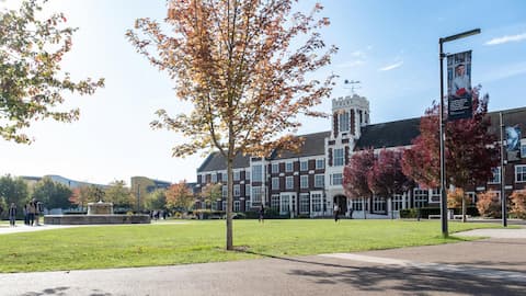 Hazlerigg Building on a sunny day