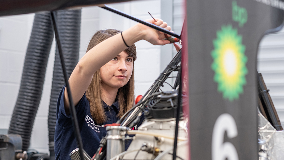 LU Motorsport Team Member Georgia Bailey