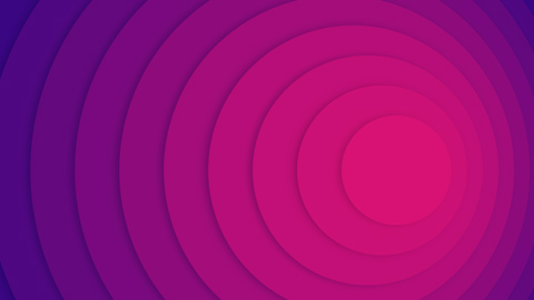 layers of circles fading from pink to purple
