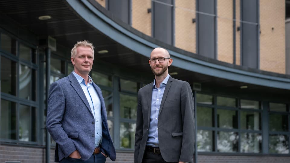 Prof Tom Jackson and Prof Ian Hodgkinson