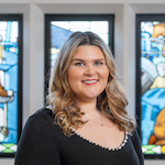 A head shot of Darcy Hodges