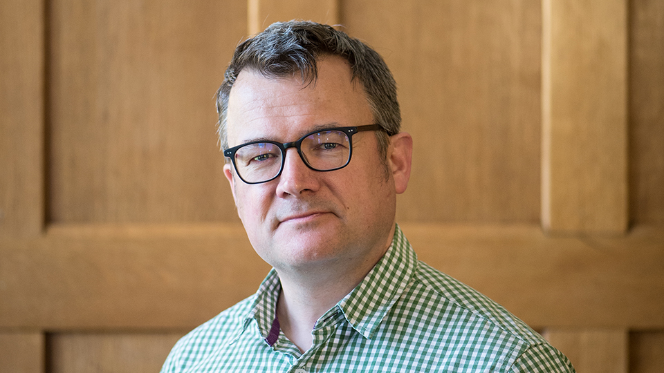 Head and shoulders photo of Professor Dominic Wring