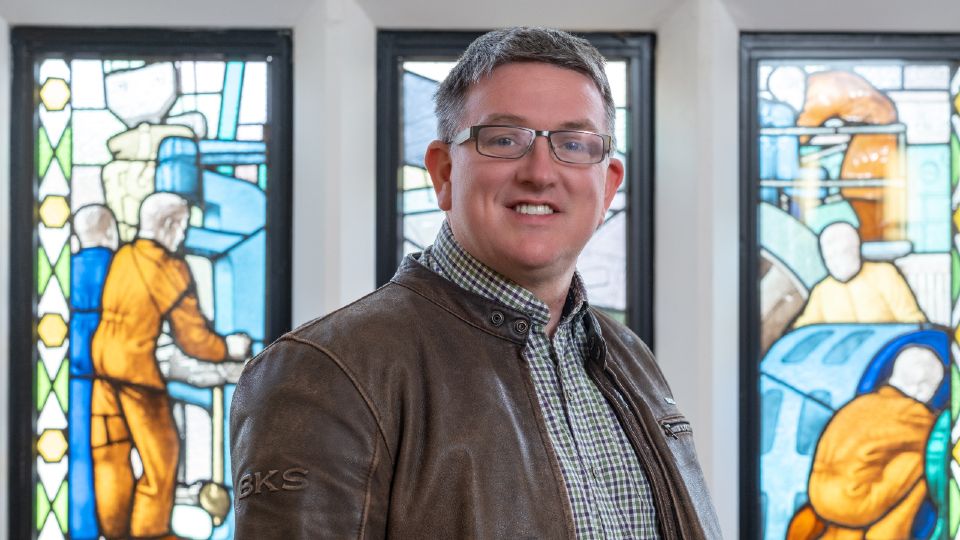 PhD student Andy Peck headshot