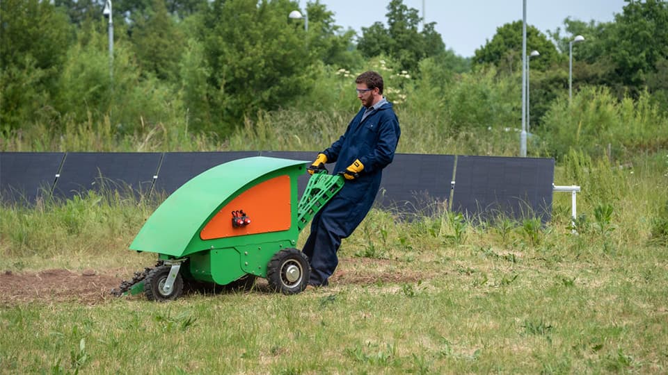 AfTrak - Solar And Battery Powered Tractor