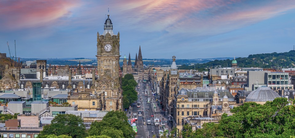 An Edinburgh skyline