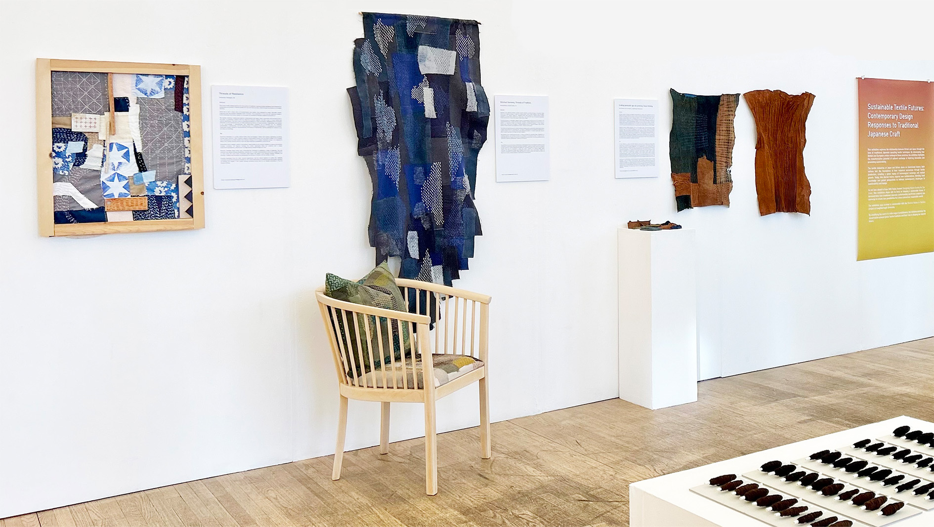 Inside the Sustainable Textile Futures exhibition at London’s Embassy of Japan