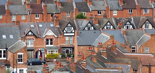 Typical suburban skyline