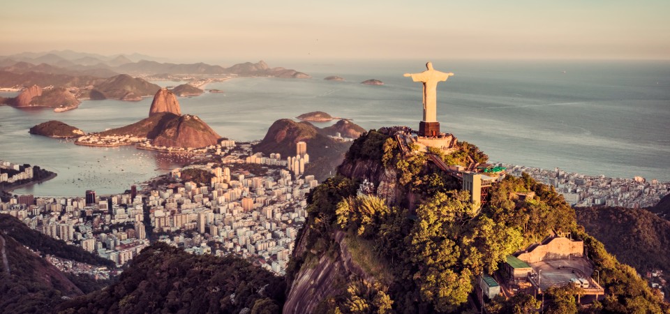 Christ the Redeemer watches over Rio Je Janeiro