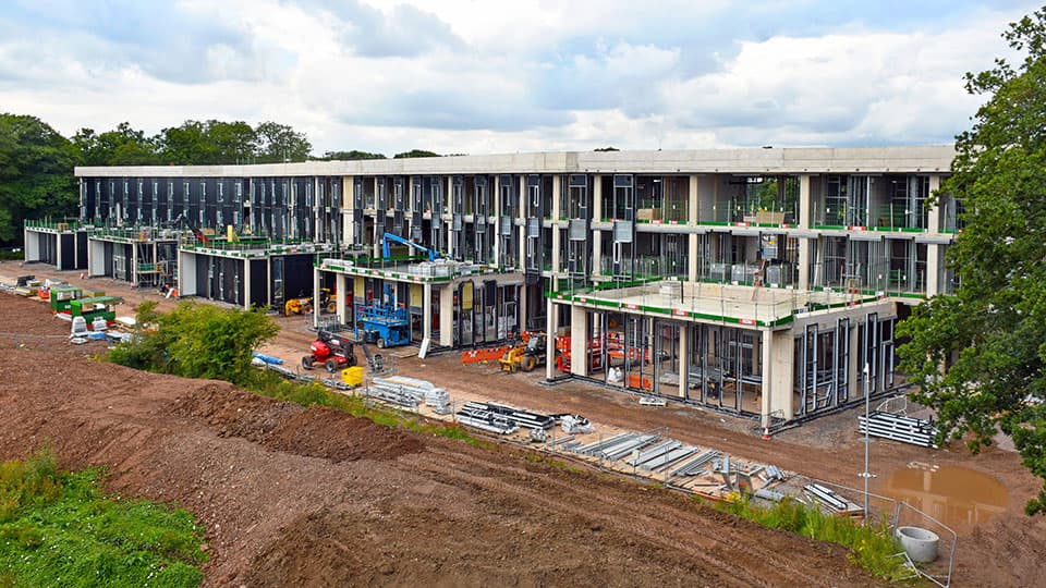 Image of the National Rehabilitation Centre construction progress