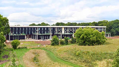 Image of the national rehabilitation centre construction progress