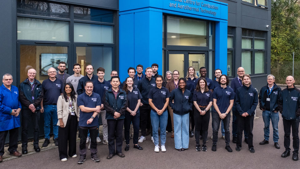 The Team standing outside the NCCAT facility