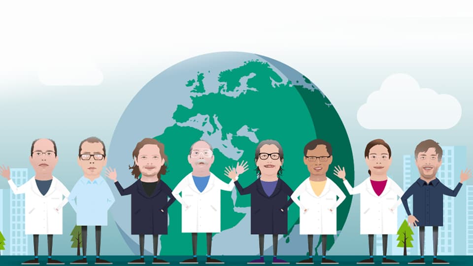 An illustration of the eight SlowCat experts