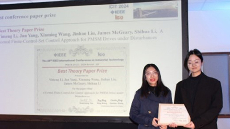 2 phd students with certificate