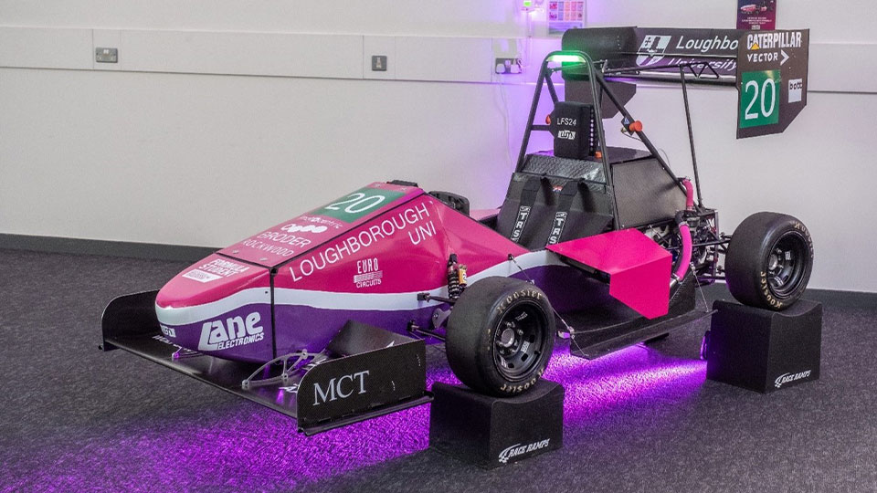 Formula Student 2024 electric car