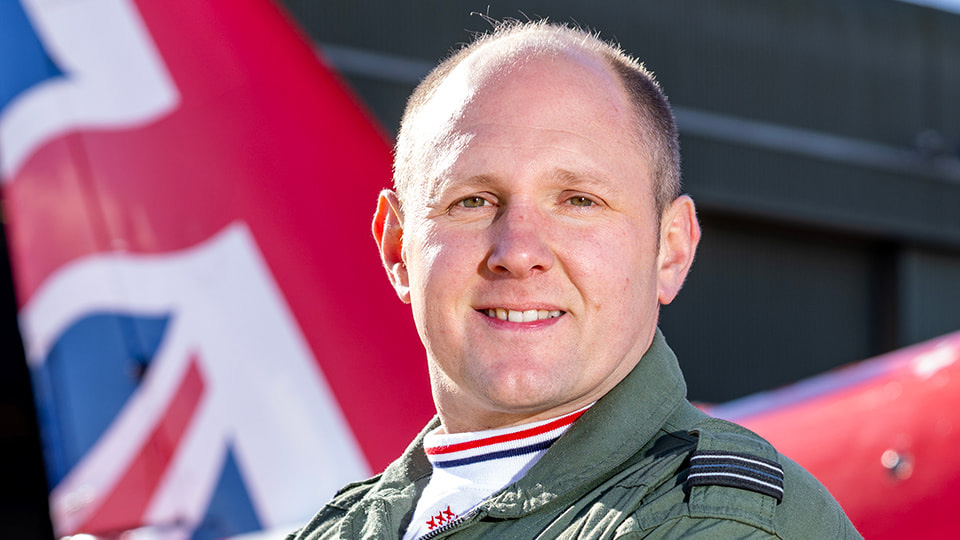 Flt Lt Rob Thomas. Image: MoD/Crown Copyright 2024.