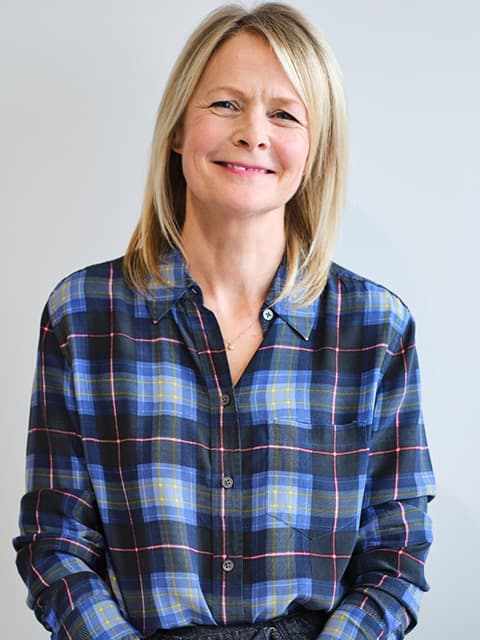 Portrait photograph of staff memeber, Anna Leather