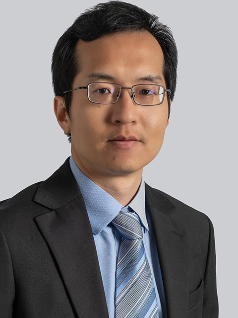 Portrait photograph of staff, Haitao Lan