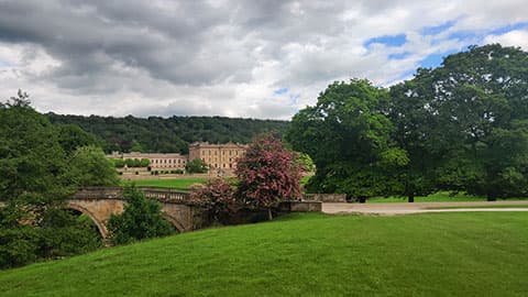 Chatsworth House and grounds