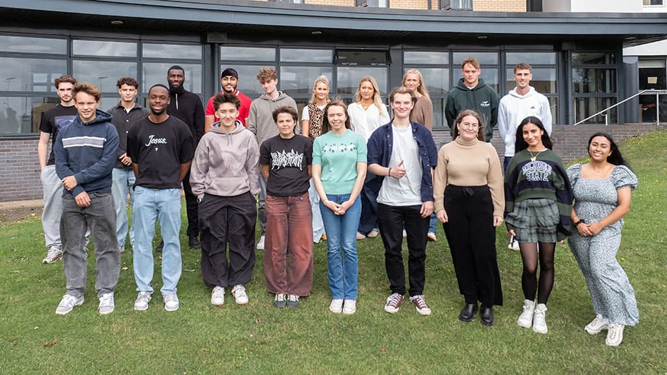 Students from the Year in Enterprise 2024 cohort.