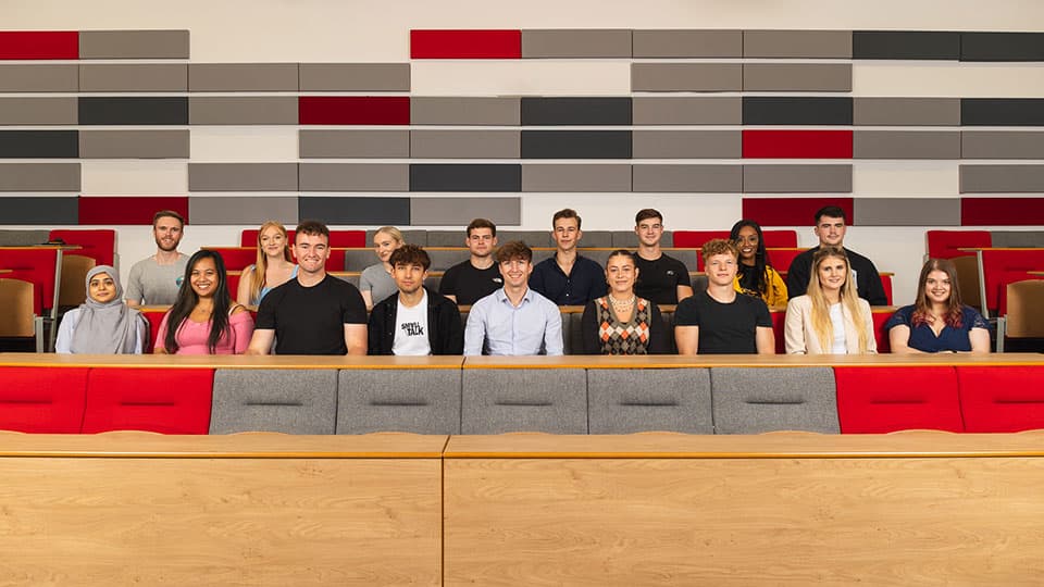 Group of students from the Year in Enterprise 2022 cohort.