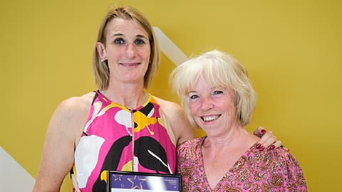 Ruth Cufflin and Jan Godsell