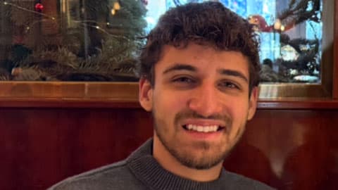 Second year Finance and Management student Alex Dillon.