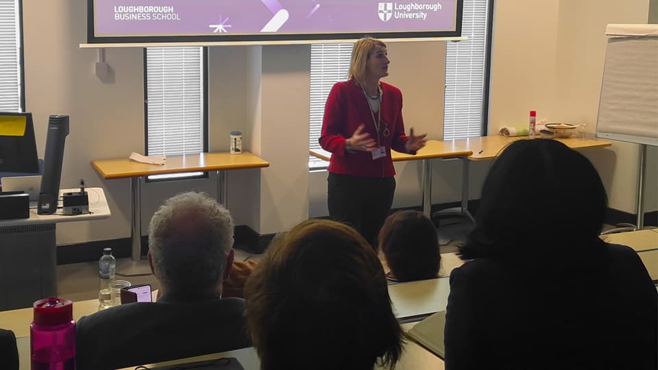 Jan Godsell presenting.