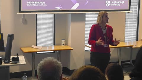 Jan Godsell presenting.