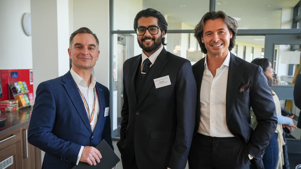 Sam Grogan, Mayank, Ross McEwan