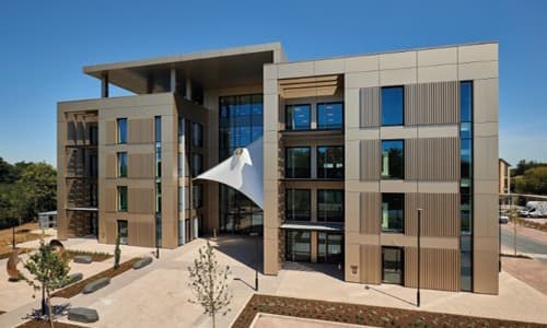 PwC company building exterior.