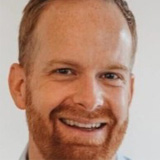 A cropped image of Bart Valkhof's head