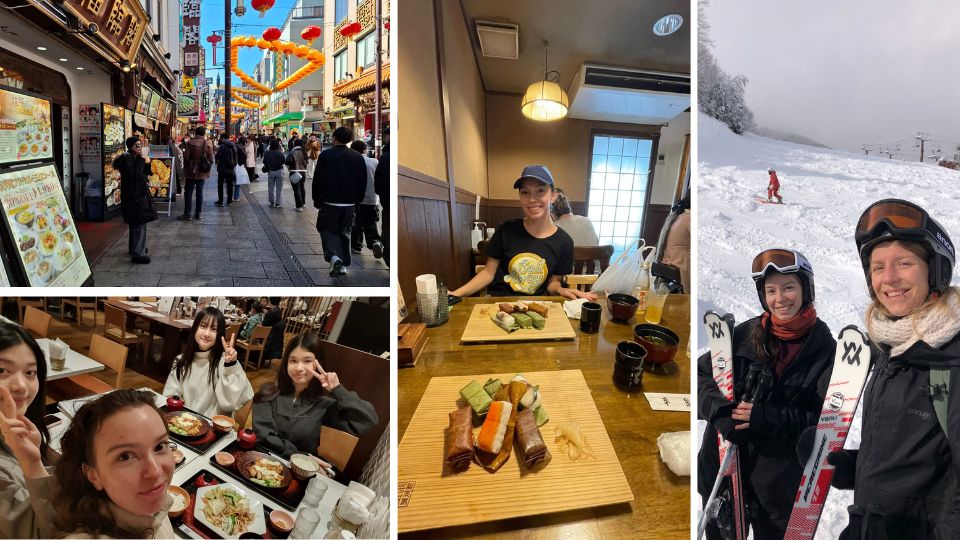 Naomi, on exchange in Japan, taking part in multiple exciting activities in her spare time in Japan