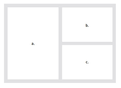 Diagram of how to layout final design