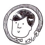 a drawing of a person