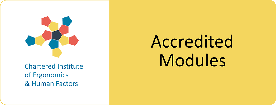 CIEHF Accredited Modules logo