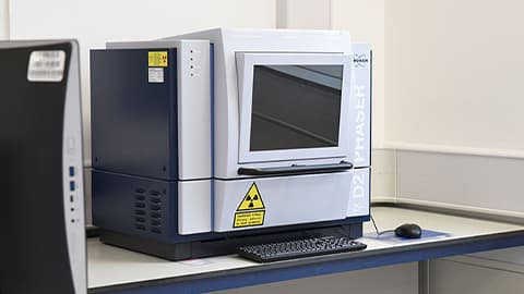 laser machine on worktop