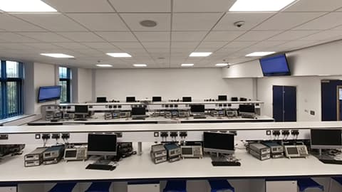 Engineering Laboratory with Electronics