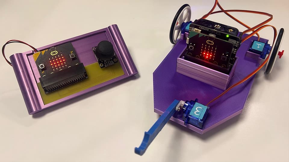 Lottie's robotic engineering project