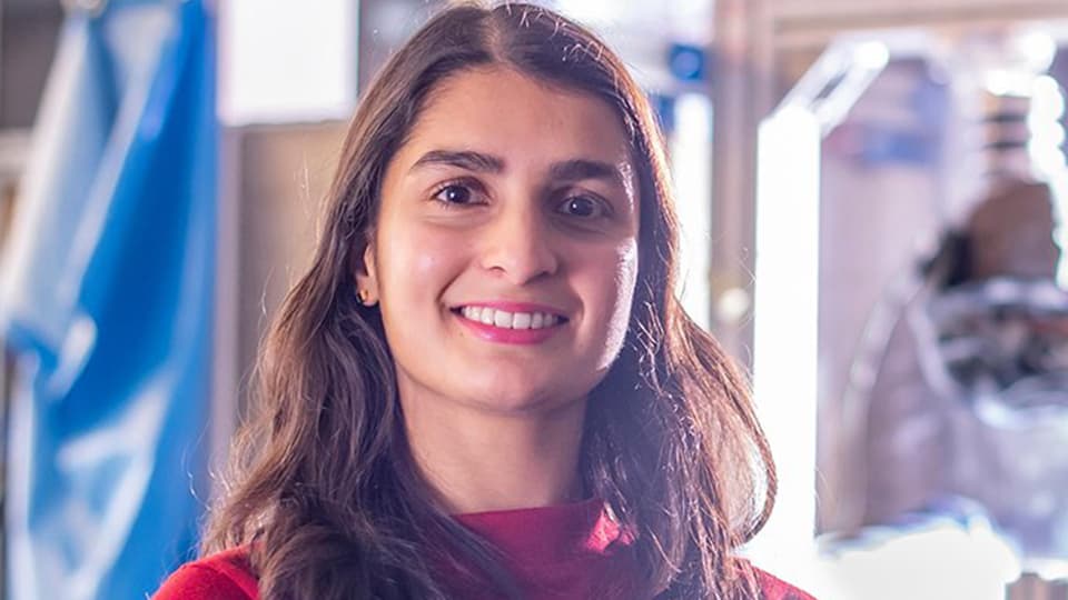 Vedanti in sports engineering lab