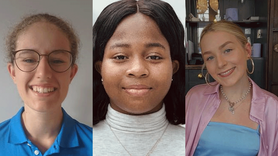 Bethany Dark, Subomi Lawal and Eva Patterson