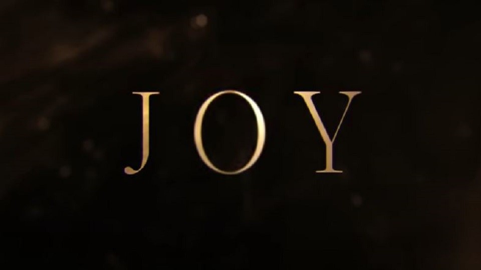 The opening title of the tv series Joy