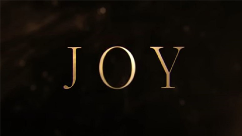 The opening title of the tv series Joy