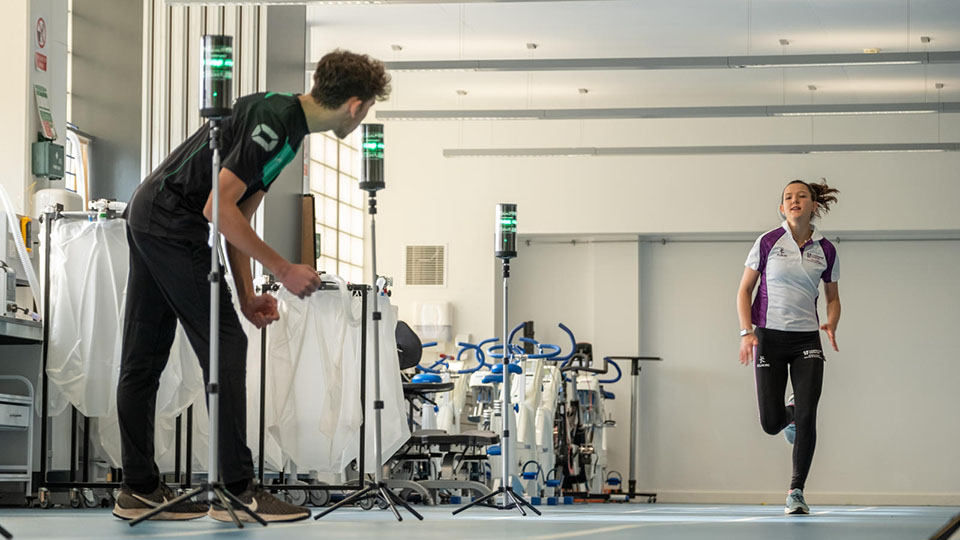 Analysis of student sprinting