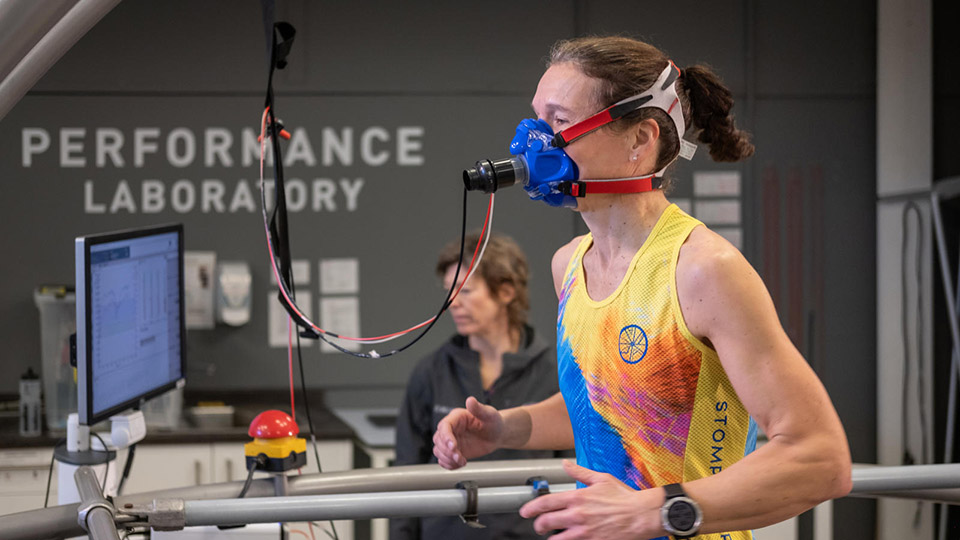 Analysis of a runner